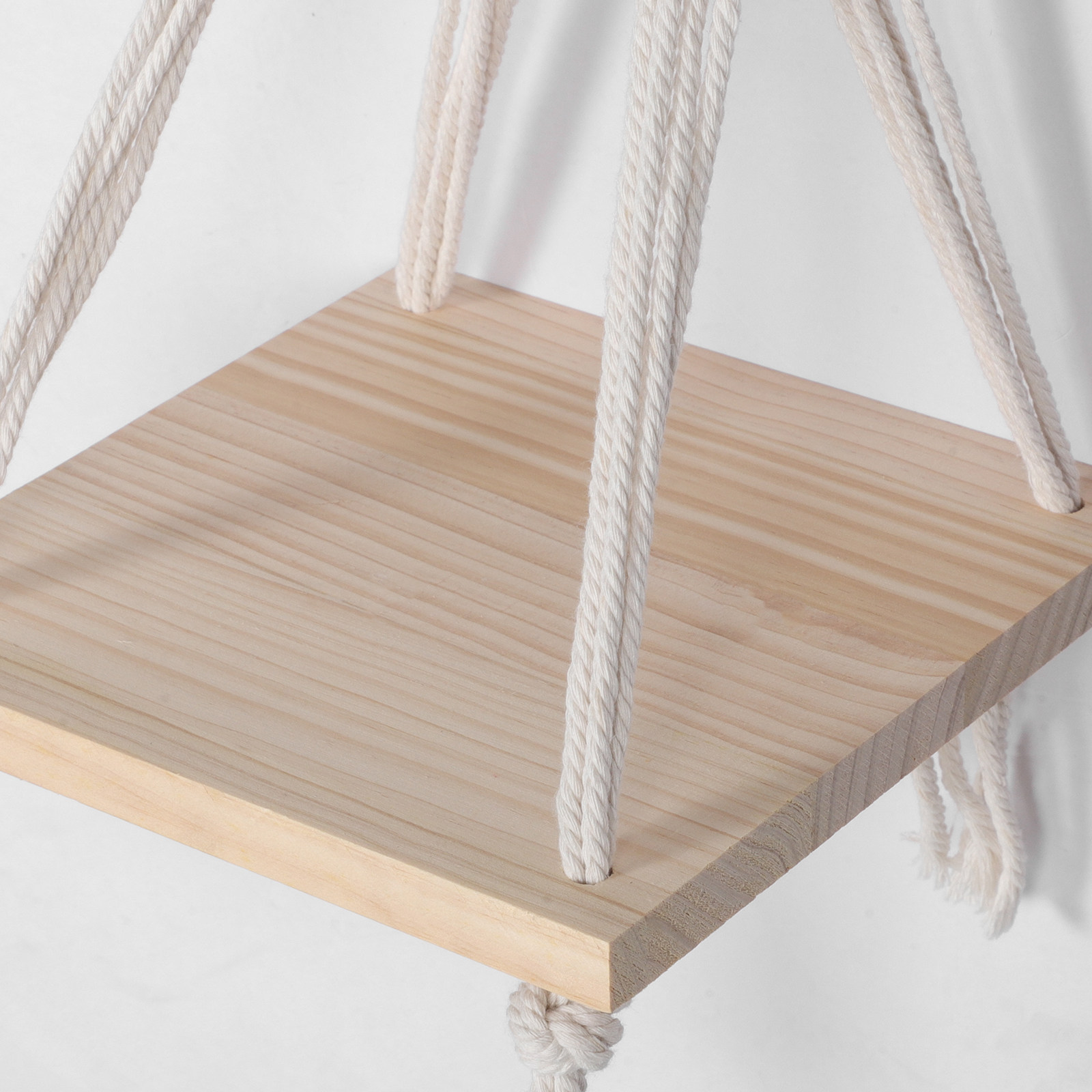 Rak Dinding Macrame Anyaman Ta - Floating Shelves ulasan dan harga