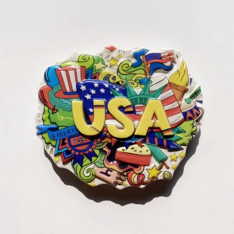Amerika Serikat stiker kulkas  - Home Decor New York ulasan dan harga