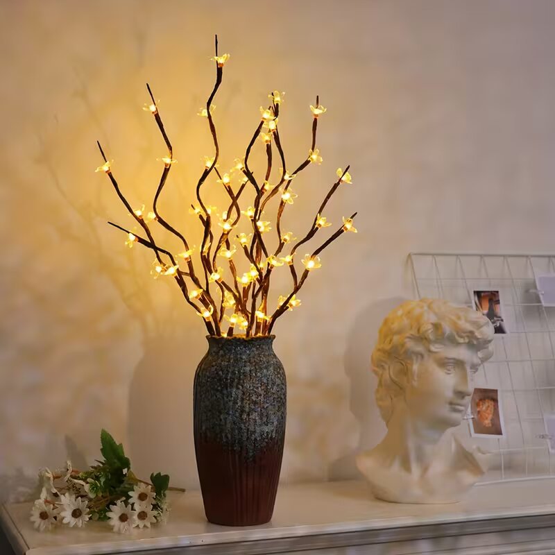 1/2 Buah 20LED Lampu Cabang Po - Home Decor Tree ulasan dan harga