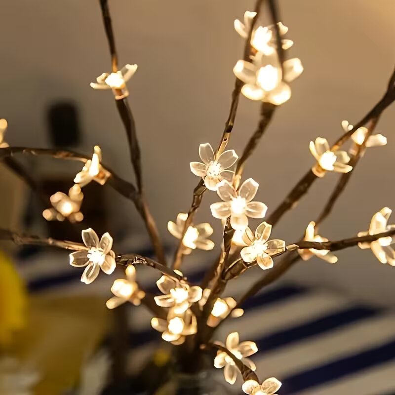 1/2 Buah 20LED Lampu Cabang Po - Home Decor Tree ulasan dan harga