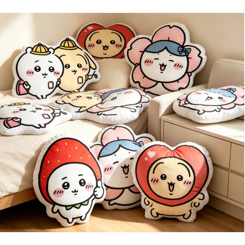 Bantal Plush Bentuk Hati Usagi - Decorative Throw Pillow ulasan dan harga