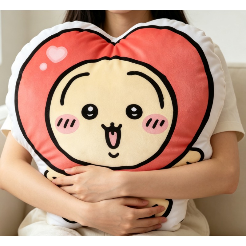 Bantal Plush Bentuk Hati Usagi - Decorative Throw Pillow ulasan dan harga