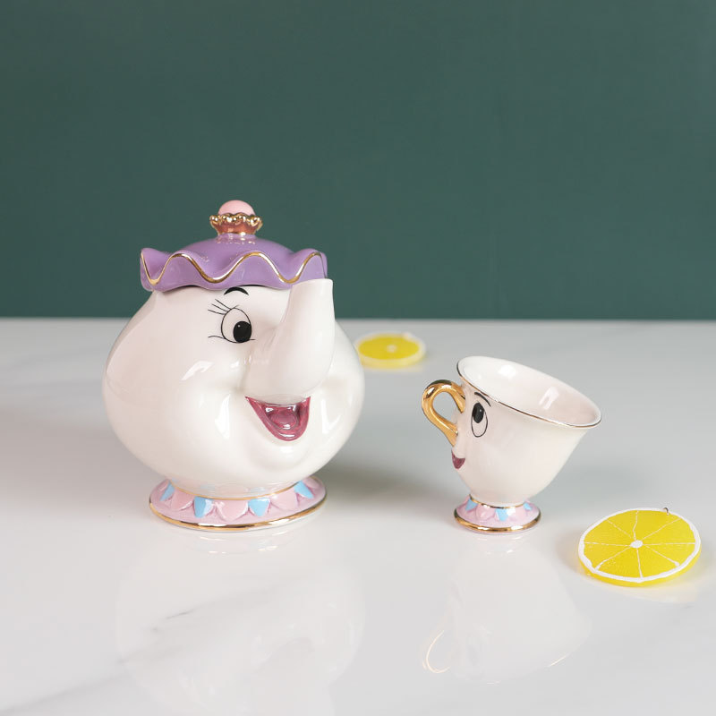 Set Cangkir Teh Lucu Bergaya M - Home Decor Disney ulasan dan harga