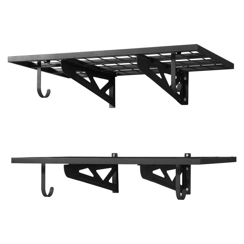 Rak Dinding Garasi 2 Tingkat T - Floating Shelves ulasan dan harga