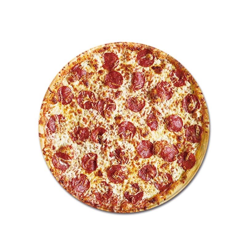 Karpet Melingkar Pizza Lucu Ka - Home Decor Retailers ulasan dan harga