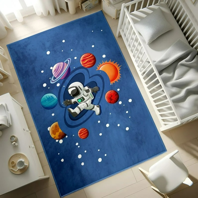 Karpet Alam Semesta Kartun Kar - Home Decor Retailers ulasan dan harga