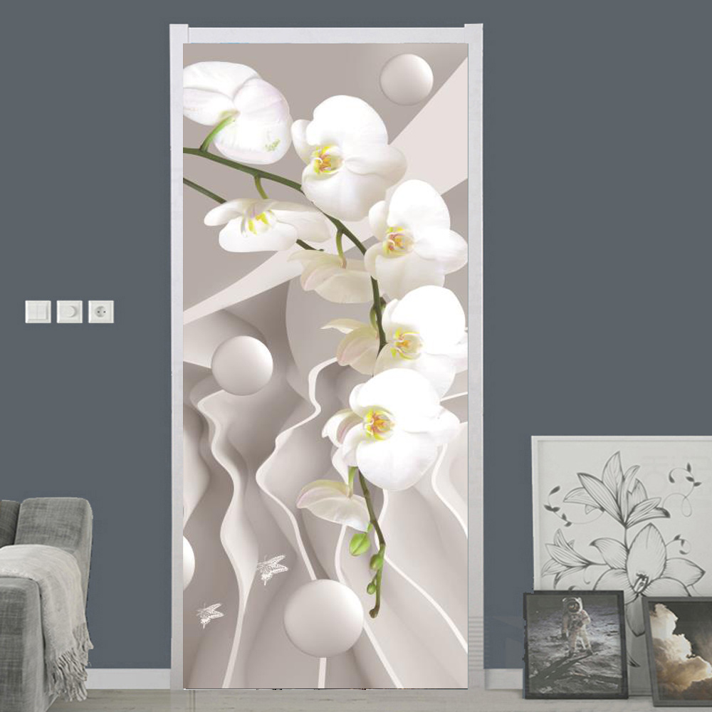 Kertas Dinding Bunga Mawar Put - Home Decor On Sale ulasan dan harga