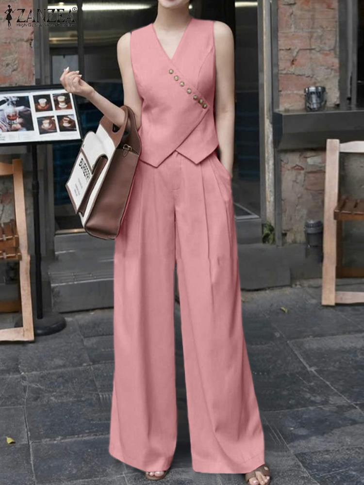 ZANZEA celana wanita, set romp - Home Decor Zara ulasan dan harga