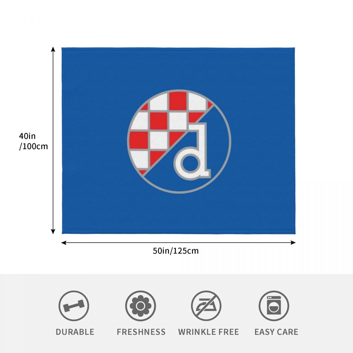 Selimut Lempar Klub Sepak Bola - Home Decor Zagreb ulasan dan harga