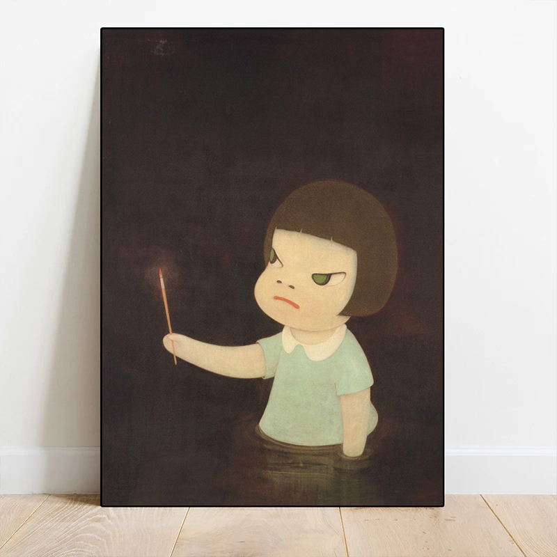 1 Buah Lukisan Kanvas Tanpa Bi - Abstract Oil Painting ulasan dan harga
