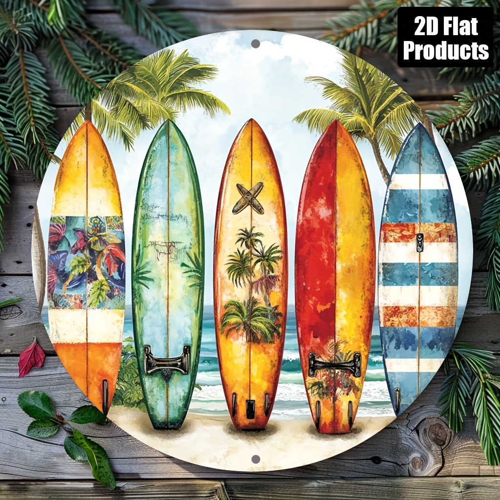 Papan Logam Bulat Gambar Burun - Home Decor Tree ulasan dan harga